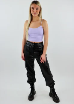 NIKIBIKI Tops Work It Out Low Back Tank Top ★ Lavender