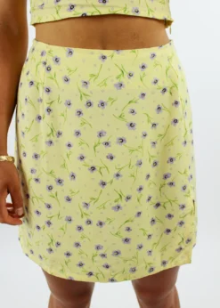 Motel Sunday Funday Skirt ★ Yellow Skirts
