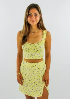 Motel Tops Sunday Funday Top ★ Yellow