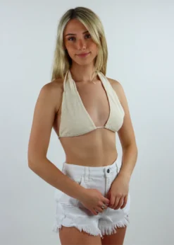 Motel Motel Rocks Teenage Forever Top ★ Cream