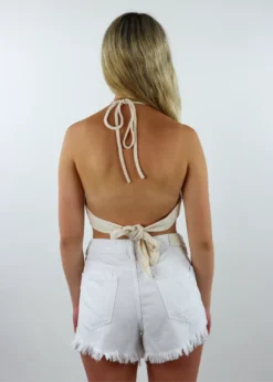 Motel Motel Rocks Teenage Forever Top ★ Cream