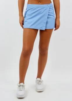 Motel Hear Me Calling Skirt ★ Powder Blue Newness