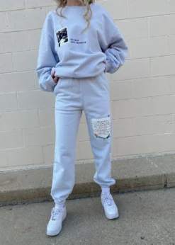 Boys Lie What Is True Love Sweatpants ★ Lavender Bottoms