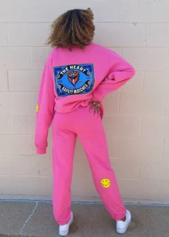 Boys Lie Perfect Match Sweats ★ Neon Pink Newness