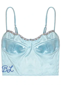 Boys Lie Bustier Top ★ Sea Glass 11 Boys Lie Bustier Top ★ Sea Glass