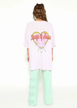 Boys Lie Change Of Heart Boyfriend Tee ★ Lavender