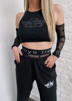 Boys Lie Logo Tank V2 ★ Black