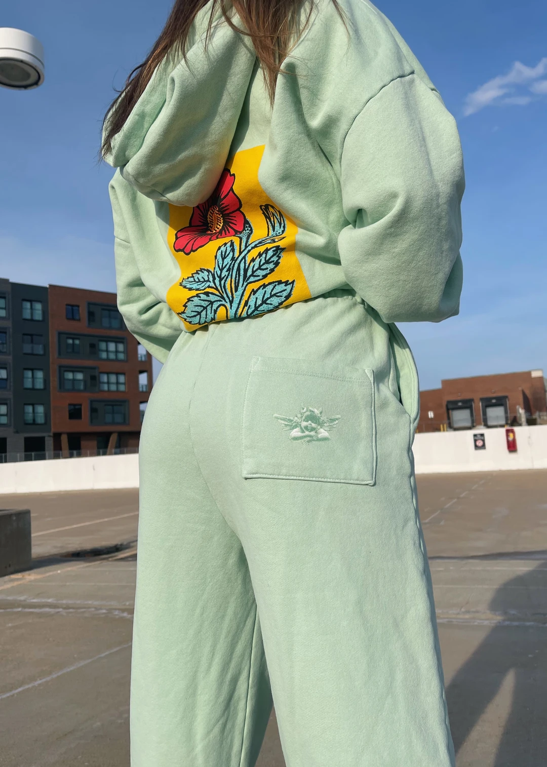 Boys Lie Get Blocked Sweatpants ★ Mint 3 Boys Lie Get Blocked Sweatpants ★ Mint