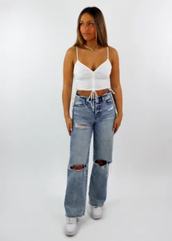 HYFVE Down For You Tank ★ White