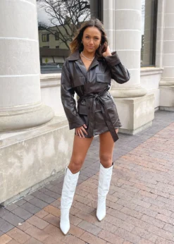 Bailey Rose Last To Leave Jacket ★ Chocolate Brown Newness