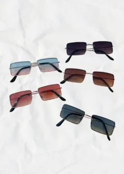 Anzell Newness Infinitely Ordinary Rectangle Sunglasses ★ Multi