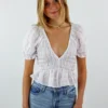 Cotton Candy Newness I Needed You Top ★ White