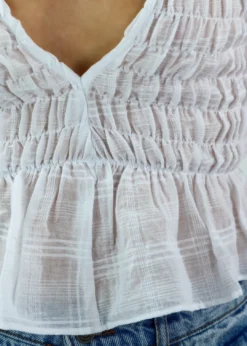 Cotton Candy Newness I Needed You Top ★ White