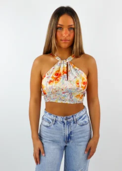 Cotton Candy Newness Can’t Hide Tank ★ Orange