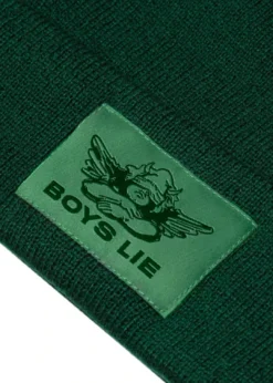 Newness Boys Lie V2 Beanie ★ Moss Green