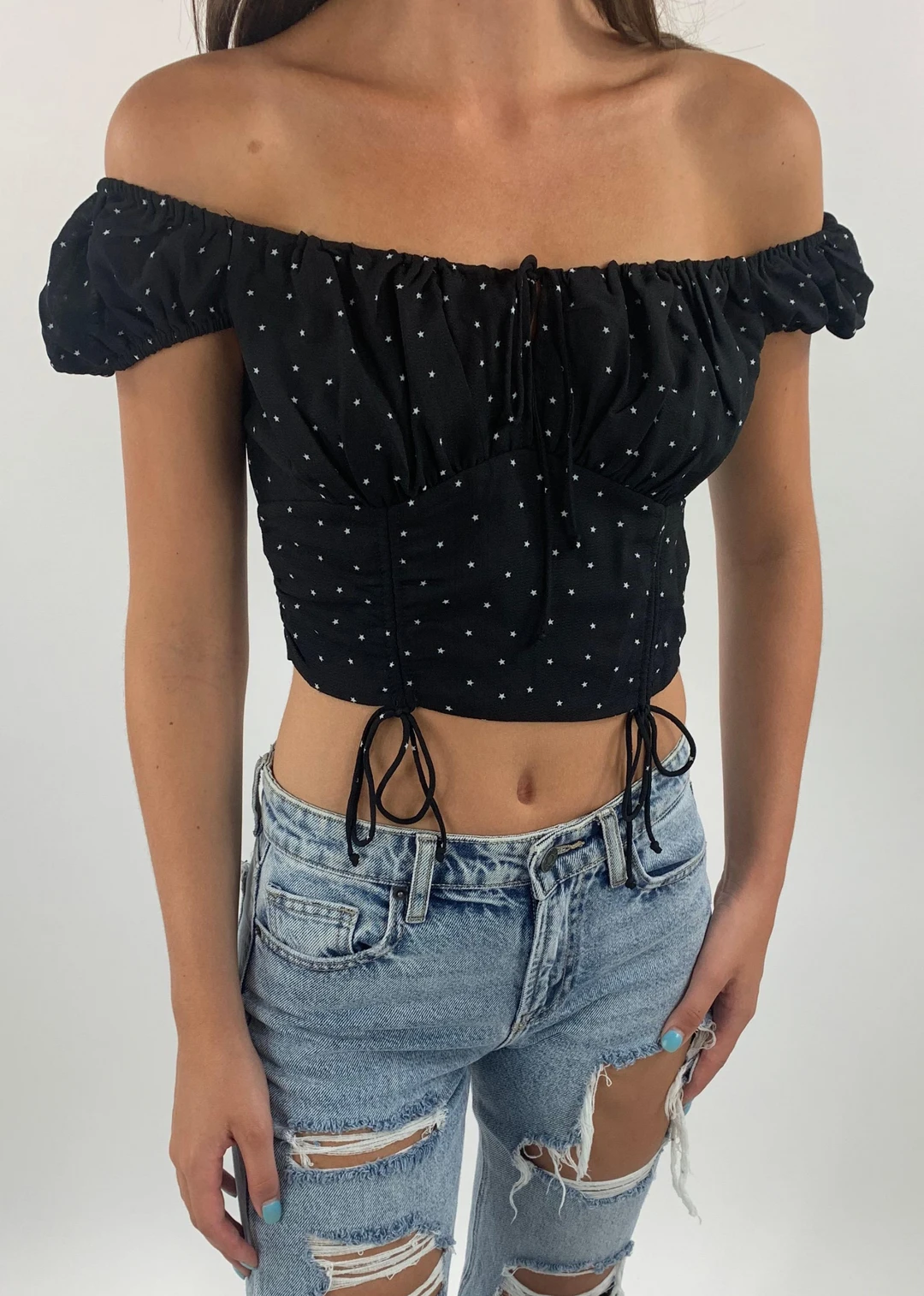Cotton Candy Magic City Top ★ Black Stars Tops 6 Cotton Candy Magic City Top ★ Black Stars Tops