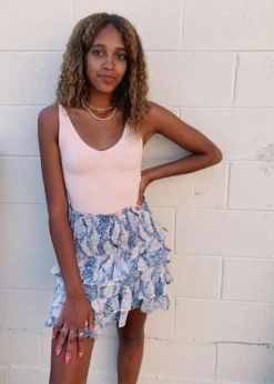 NIKIBIKI Newness Take The Plunge Full Length Top ★ Light Pink