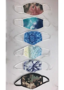 Fashion District LA Printed Face Masks ★ Multi