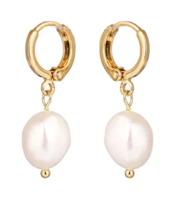 Rock N Rags Shop By Brand Freshwater Pearl Dangle Earrings ★ Gold 10 Rock N Rags Shop By Brand Freshwater Pearl Dangle Earrings ★ Gold