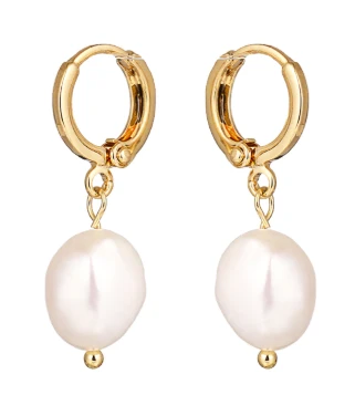 Rock N Rags Shop By Brand Freshwater Pearl Dangle Earrings ★ Gold 6 Rock N Rags Shop By Brand Freshwater Pearl Dangle Earrings ★ Gold