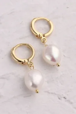 Rock N Rags Shop By Brand Freshwater Pearl Dangle Earrings ★ Gold 11 Rock N Rags Shop By Brand Freshwater Pearl Dangle Earrings ★ Gold
