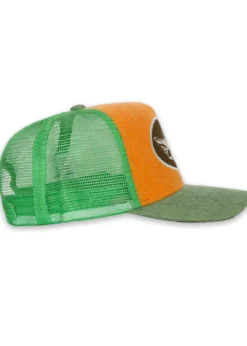 Newness Boys Lie Corduroy Trucker Hat ★ Pumpkin