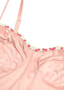 Boys Lie Bustier Top ★ Rose