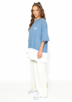 Boys Lie Stormy Boyfriend Tee ★ Blue Newness