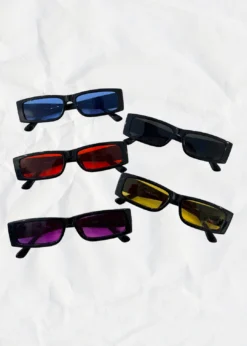 Anzell Taking A Walk Rectangle Sunglasses ★ Multi