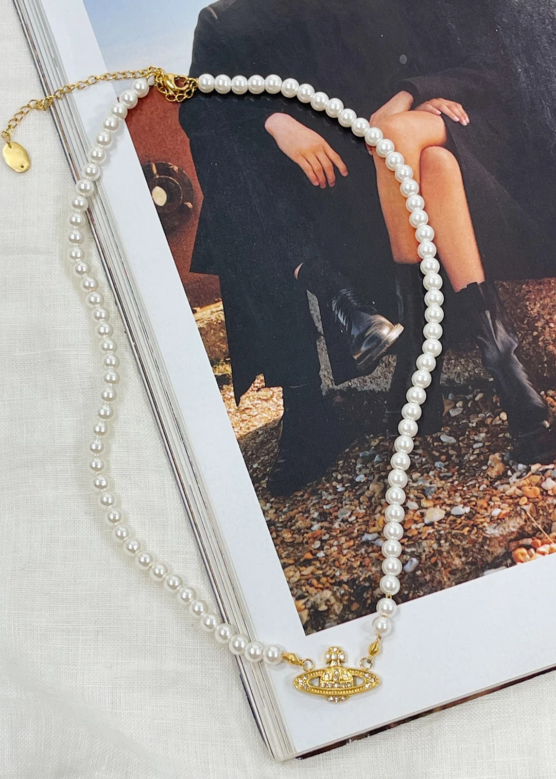 West Angel The Viv Necklace ★ Pearl 4 West Angel The Viv Necklace ★ Pearl