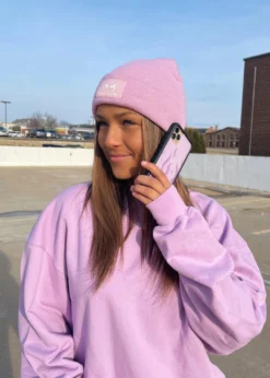 Wildflower Flames IPhone Case ★ Lavender