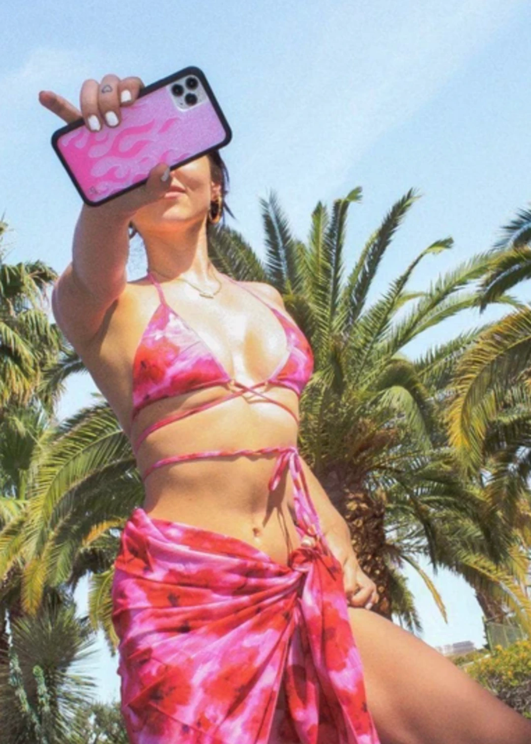 Wildflower Flames IPhone Case ★ Baby Pink 4 Wildflower Flames IPhone Case ★ Baby Pink