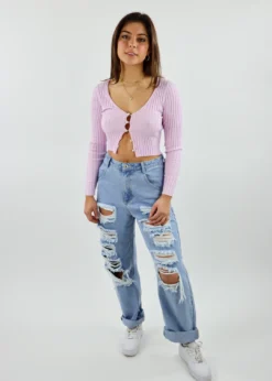 Cotton Candy Finest Hour Cardigan ★ Light Pink Tops 10 Cotton Candy Finest Hour Cardigan ★ Light Pink Tops